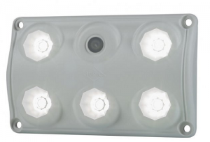 Lampa oświetlenia wnętrza LWD 2153, prostokątna z przełącznikiem